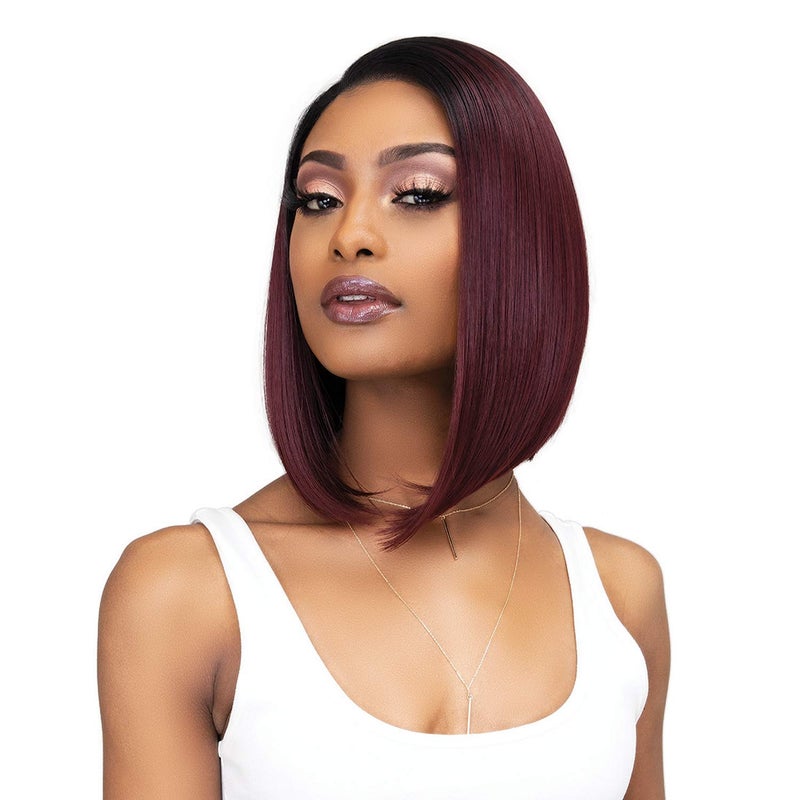 Janet Collection Melt 13x6 Frontal Part ASIA Lace Wig (1B) - Image 5